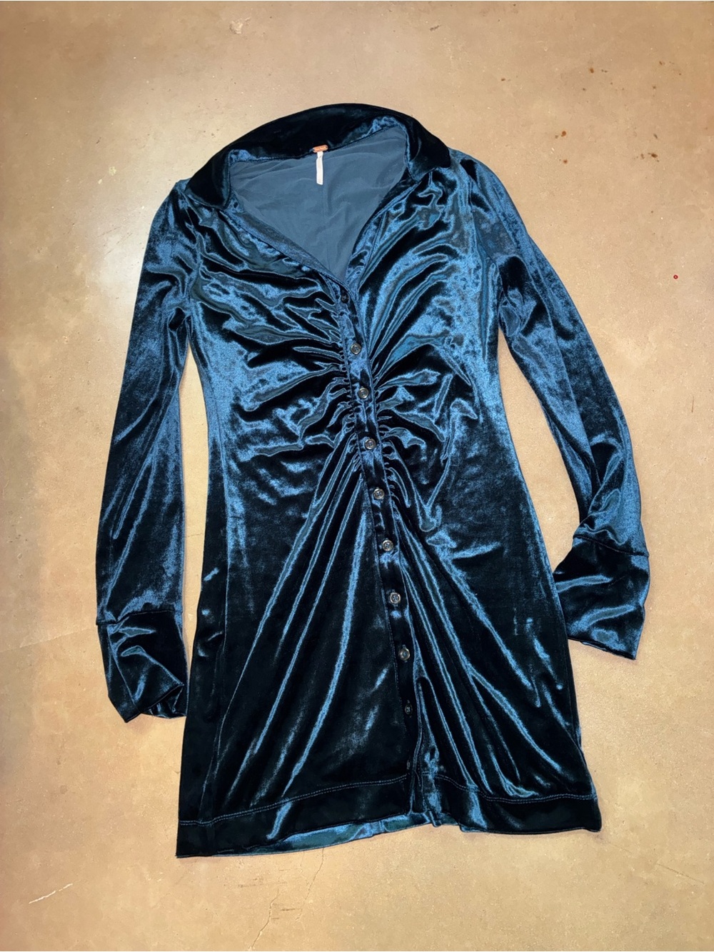 Free People Velvet Shayla dress